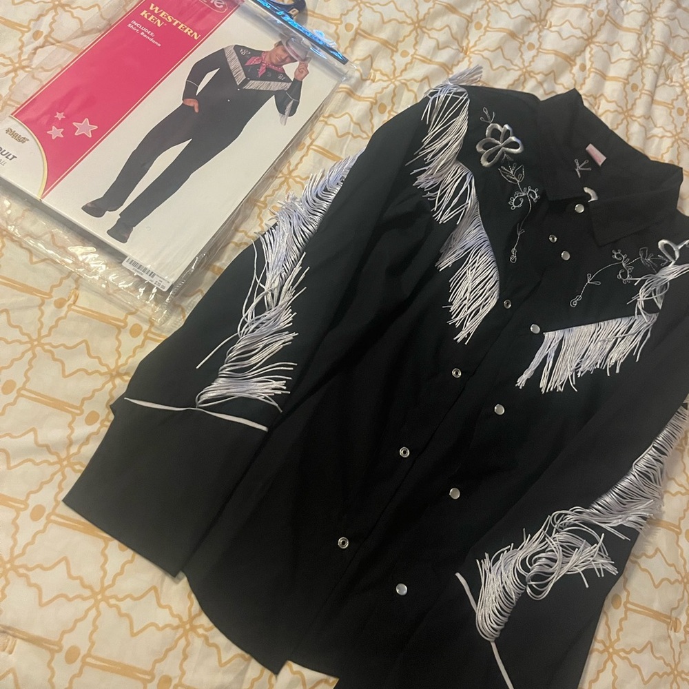 Men’s Barbie costume - western shirt